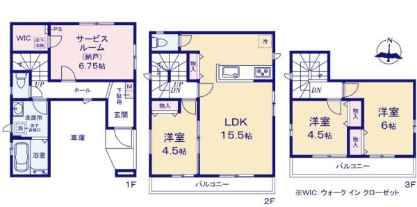 葛飾区水元２丁目の新築一戸建
