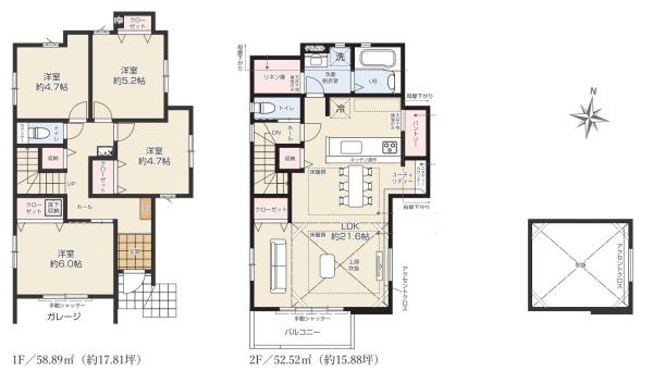葛飾区細田１丁目の新築一戸建