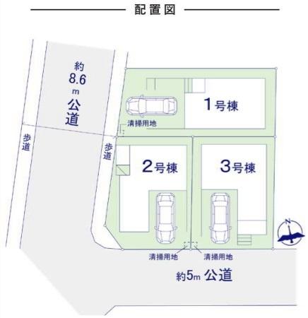 江戸川区鹿骨１丁目の新築一戸建