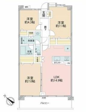 すまいる亀有7号棟