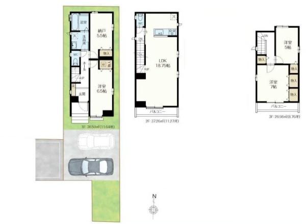 葛飾区南水元４丁目の新築一戸建