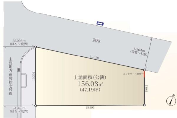 葛飾区亀有５丁目の売土地