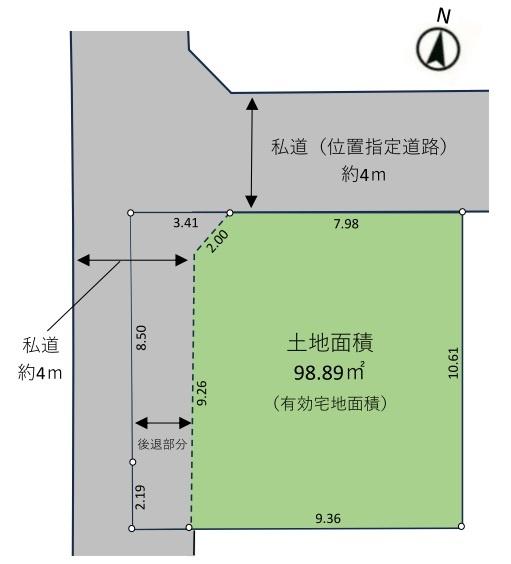 葛飾区西新小岩4丁目の売土地