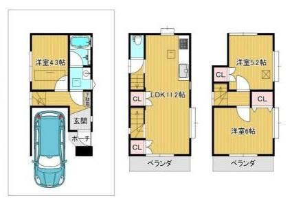 江戸川区北葛西５丁目の中古一戸建て