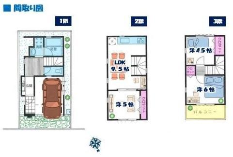 江戸川区東松本１丁目の新築一戸建