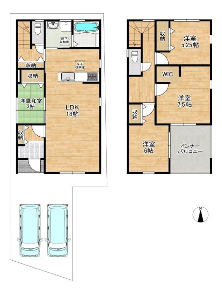 四條畷市南野２丁目の新築一戸建