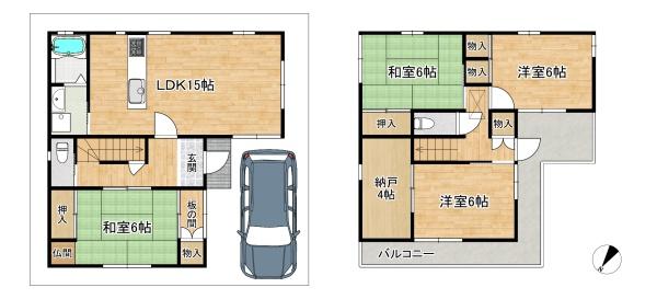 交野市私部４丁目の中古一戸建