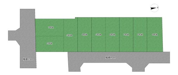 四條畷市美田町の売土地