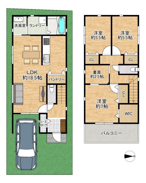 四條畷市岡山２丁目の売土地
