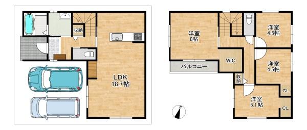 交野市天野が原町３丁目の新築一戸建