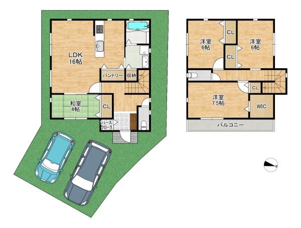 交野市星田９丁目の売土地