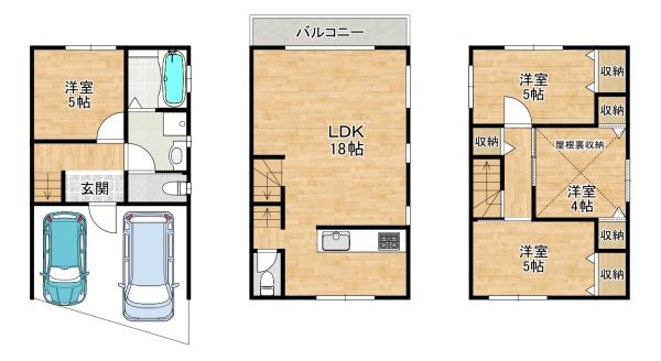 大東市灰塚4丁目の中古一戸建