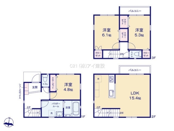 川崎市川崎区小田４丁目　新築一戸建て
