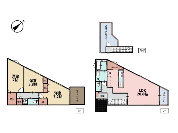 町田市上小山田町　中古一戸建て