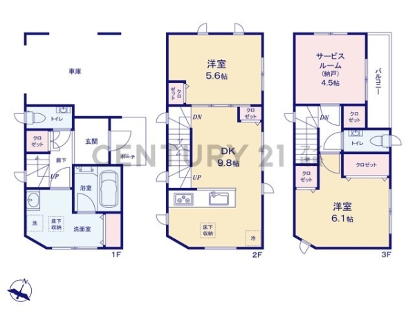 横浜市磯子区岡村３丁目　新築一戸建て