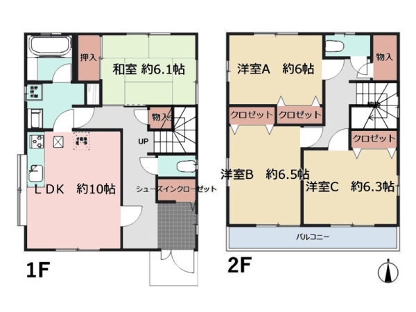 横浜市港北区新吉田町の中古一戸建て