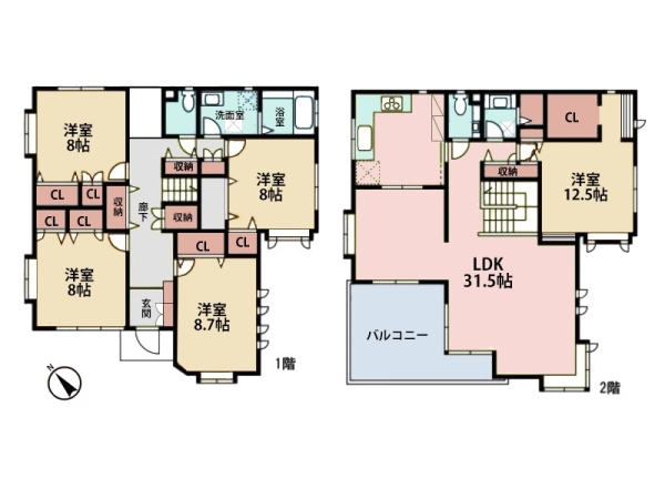 大和市つきみ野７丁目　中古一戸建て