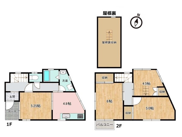 横浜市西区東ケ丘　中古一戸建て