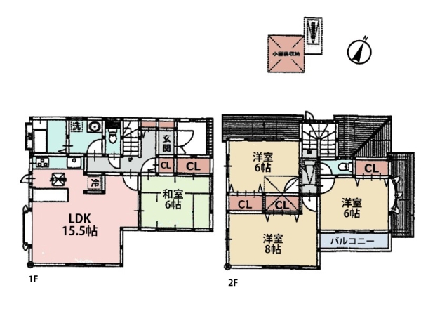 横浜市都筑区折本町　中古一戸建て