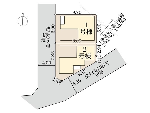 横浜市西区北軽井沢　新築一戸建て