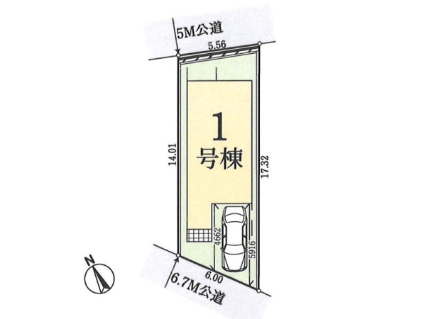 横浜市鶴見区東寺尾５丁目　新築一戸建て
