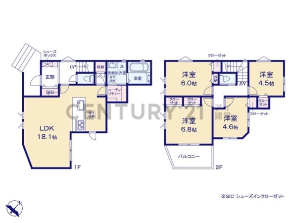 横浜市旭区白根２丁目　新築一戸建て