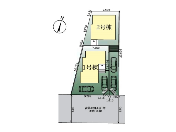 川崎市高津区久末　新築一戸建て