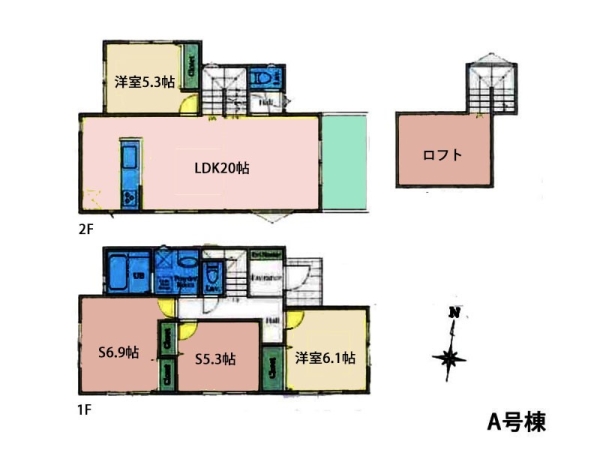 横浜市鶴見区馬場４丁目　新築一戸建て