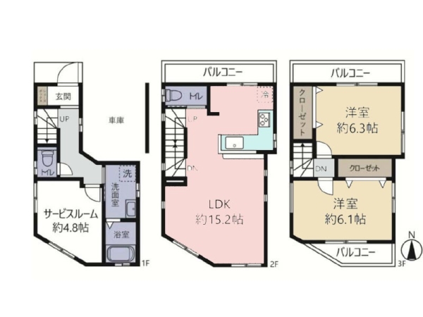 横浜市鶴見区矢向１丁目　中古一戸建て