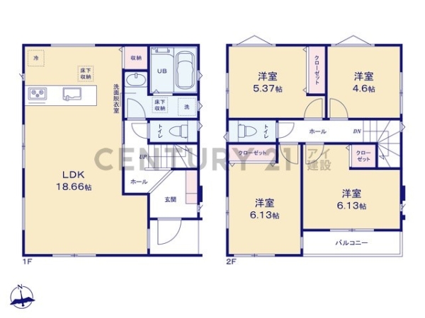 横浜市港北区富士塚２丁目　新築一戸建て