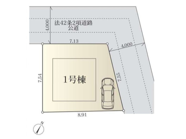 川崎市中原区小杉陣屋町２丁目　新築一戸建て