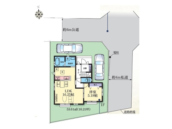 大和市上和田　新築一戸建て