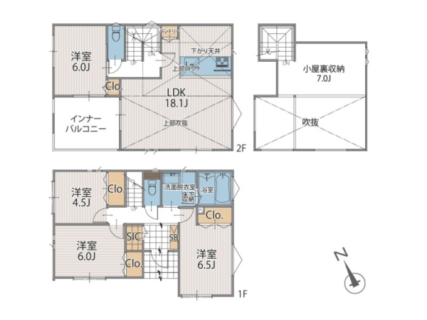 藤沢市鵠沼神明３丁目　新築一戸建て