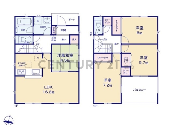 横浜市瀬谷区下瀬谷２丁目　新築一戸建て