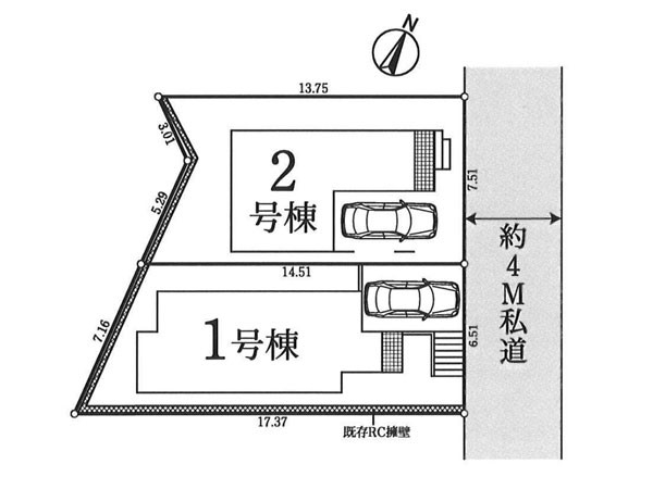 横浜市神奈川区三ツ沢中町　新築一戸建て