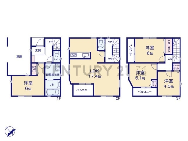 横浜市金沢区町屋町　新築一戸建て