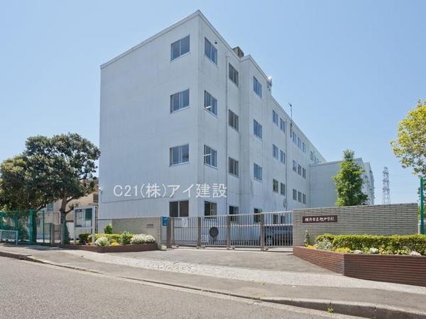 横浜市旭区金が谷2丁目の土地(横浜市立旭中学校)