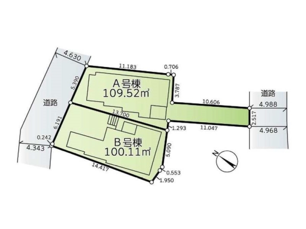 横浜市中区簑沢　新築一戸建て