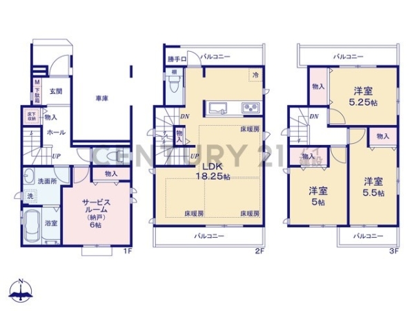 川崎市中原区小杉陣屋町１丁目　新築一戸建て