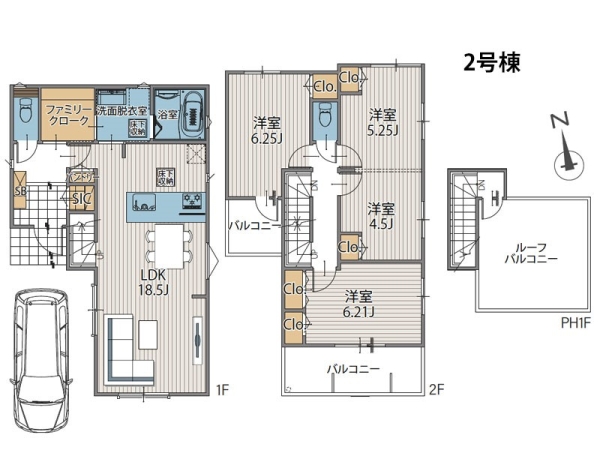 横浜市保土ケ谷区峰岡町２丁目　新築一戸建て