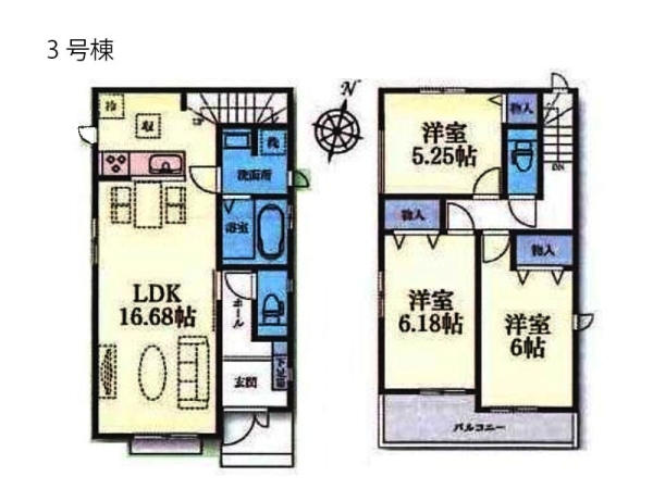 大和市南林間７丁目　新築一戸建て