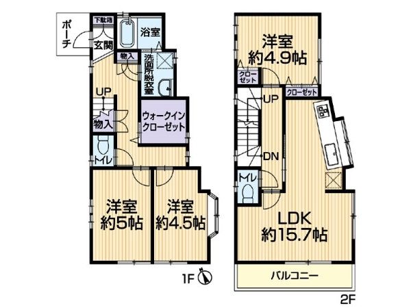 横浜市南区蒔田町字伊勢山　中古一戸建て