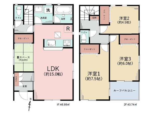 横浜市保土ケ谷区法泉２丁目　中古一戸建て