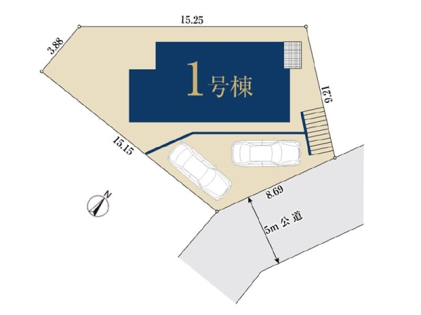 川崎市宮前区鷺沼４丁目　新築一戸建て