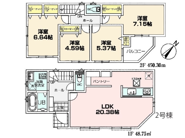 横浜市戸塚区戸塚町　新築一戸建て