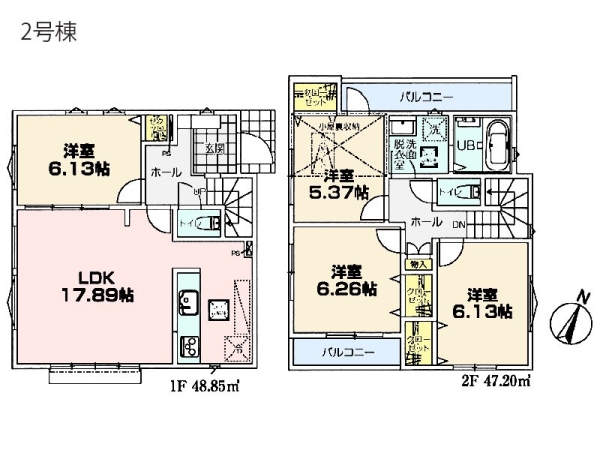 横浜市南区別所中里台　新築一戸建て