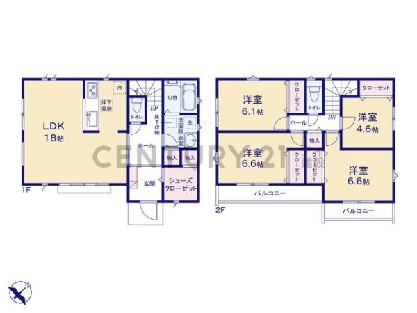 横浜市港南区笹下６丁目　新築一戸建て