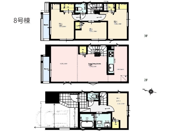 横浜市都筑区茅ケ崎南１丁目　新築一戸建て