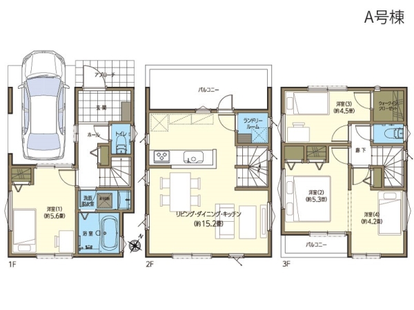 横浜市保土ケ谷区常盤台　新築一戸建て