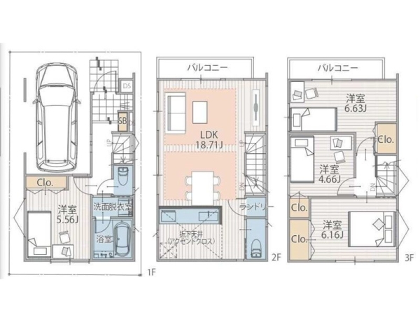 川崎市高津区瀬田　新築一戸建て